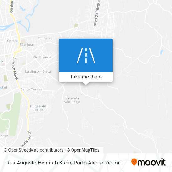 Rua Augusto Helmuth Kuhn map