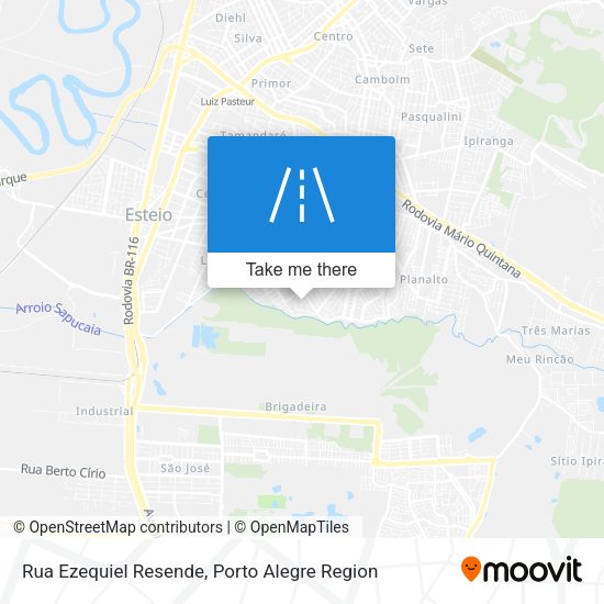 Rua Ezequiel Resende map