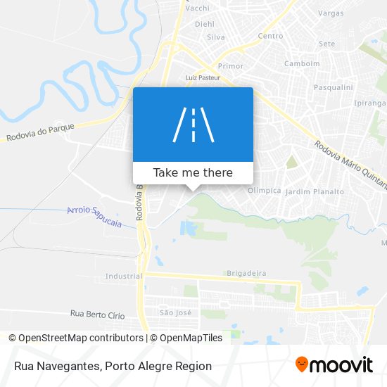 Rua Navegantes map