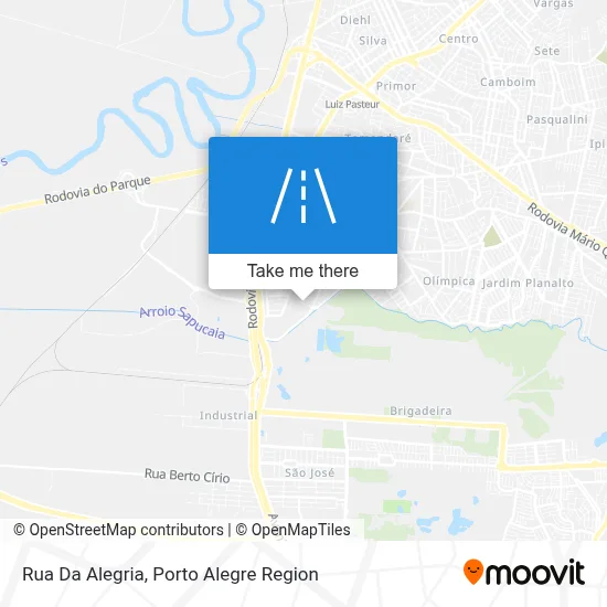 Rua Da Alegria map