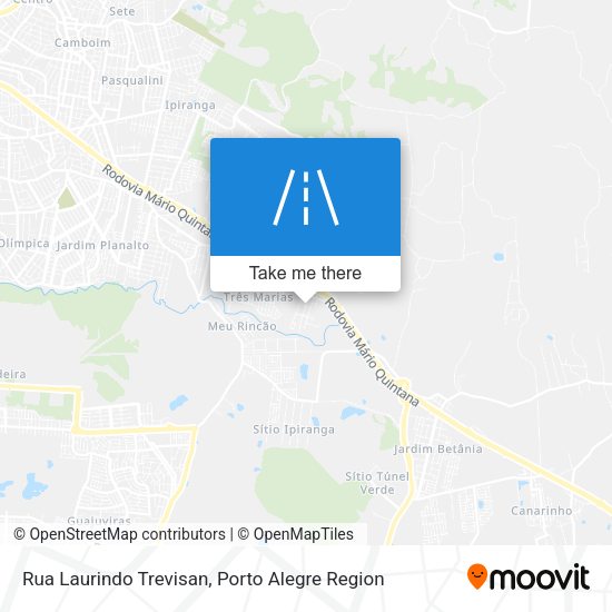 Rua Laurindo Trevisan map