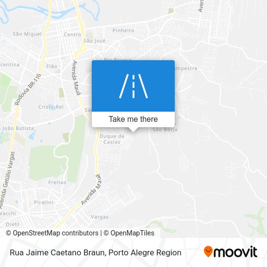 Rua Jaime Caetano Braun map