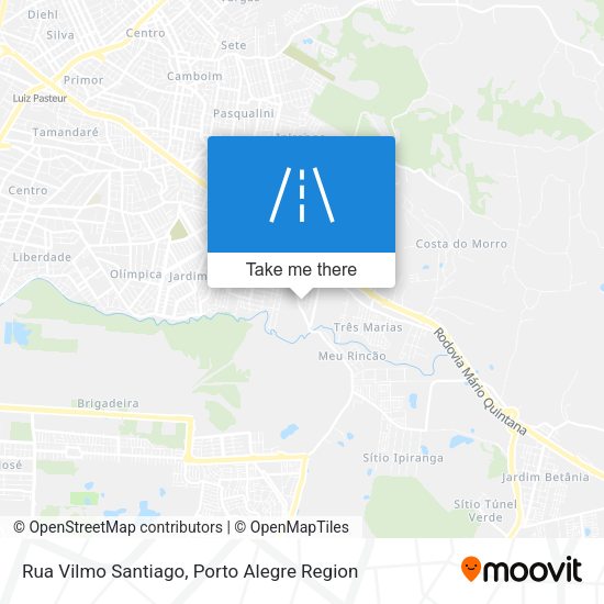 Rua Vilmo Santiago map