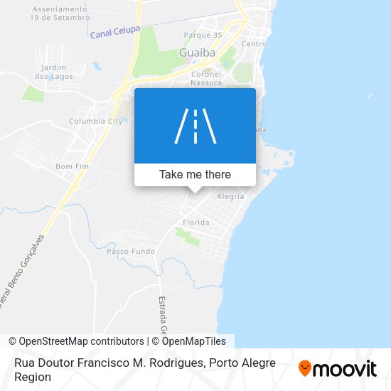 Rua Doutor Francisco M. Rodrigues map