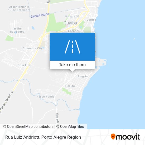 Rua Luiz Andriott map