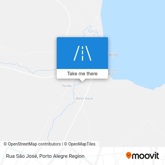 Rua São José map
