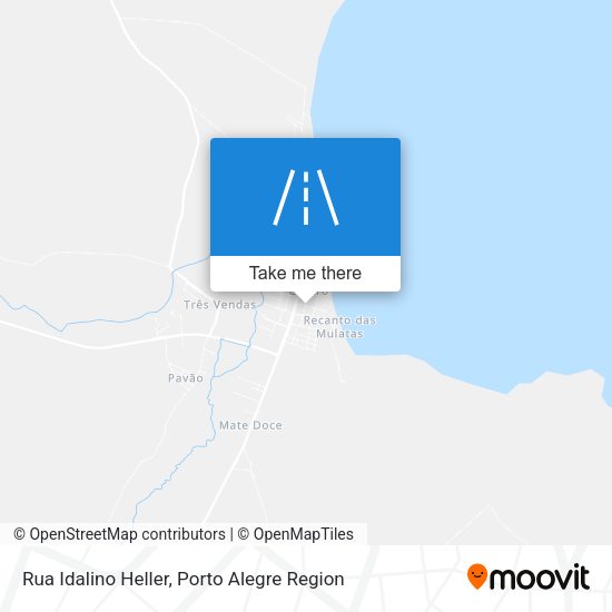 Rua Idalino Heller map