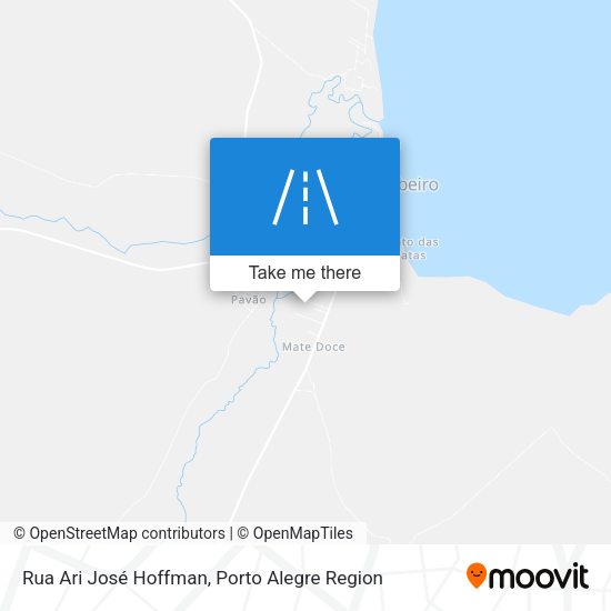 Rua Ari José Hoffman map