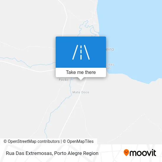 Rua Das Extremosas map