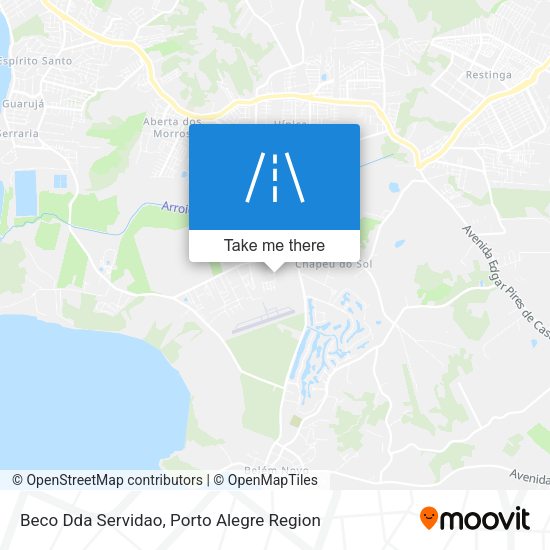 Beco Dda Servidao map