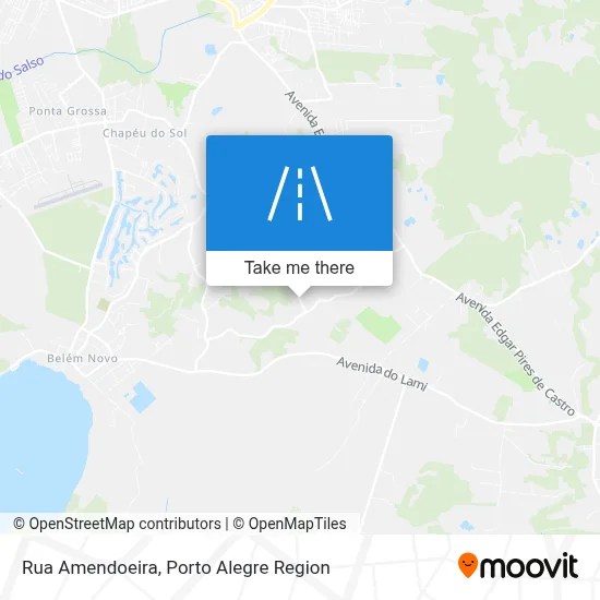 Rua Amendoeira map