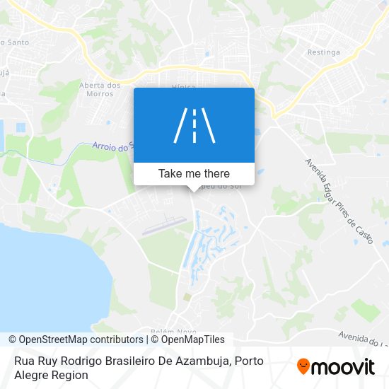 Rua Ruy Rodrigo Brasileiro De Azambuja map