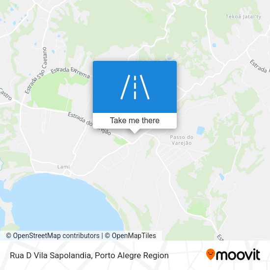 Rua D Vila Sapolandia map