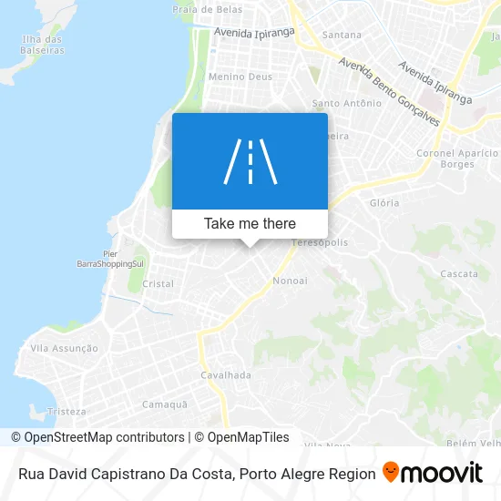Rua David Capistrano Da Costa map