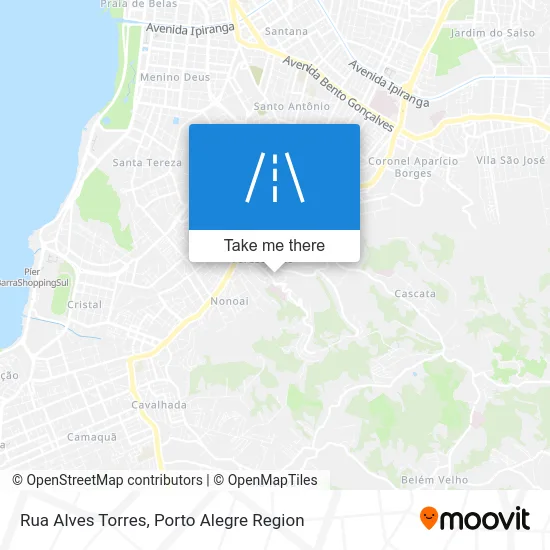 Rua Alves Torres map