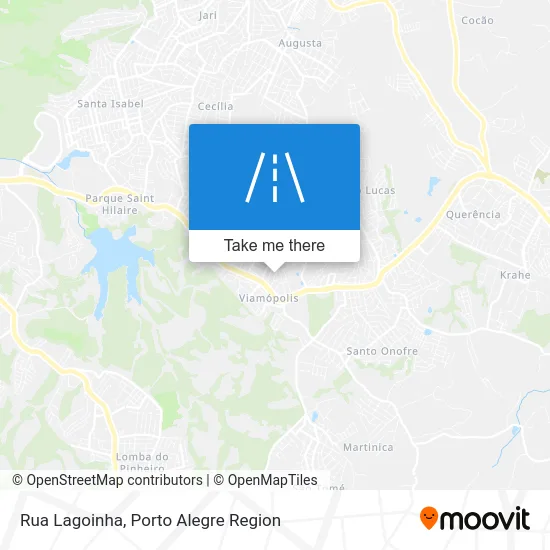 Rua Lagoinha map