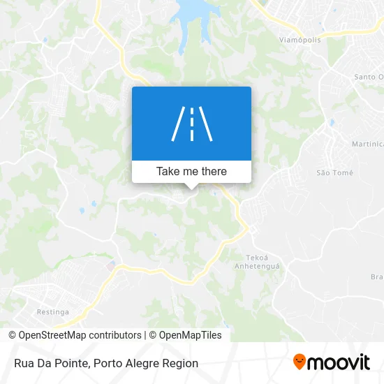 Rua Da Pointe map