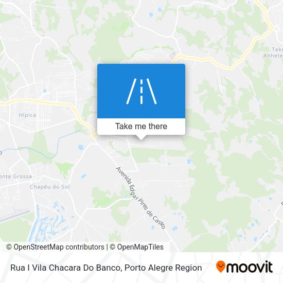 Rua I Vila Chacara Do Banco map