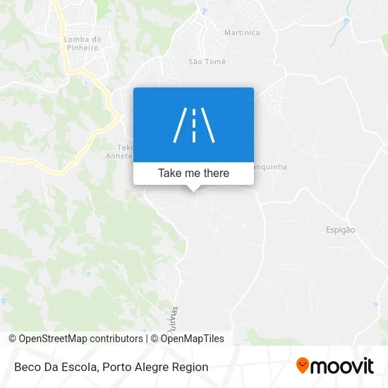 Beco Da Escola map