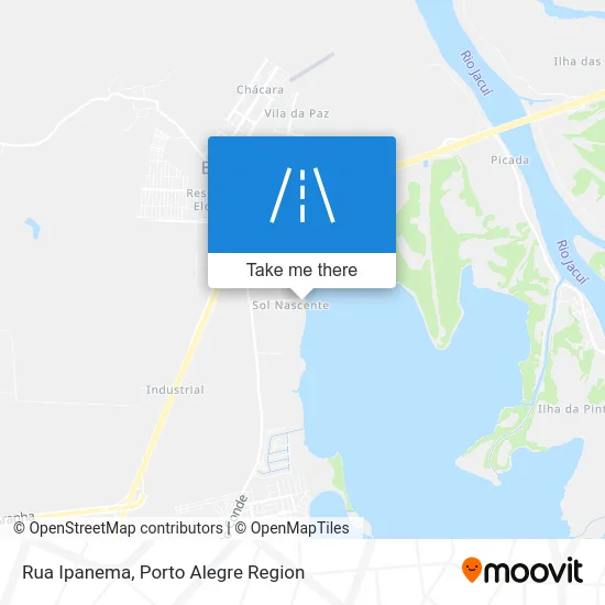 Rua Ipanema map