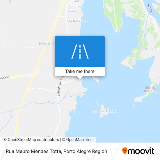 Rua Mauro Mendes Totta map