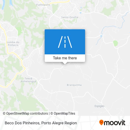Beco Dos Pinheiros map
