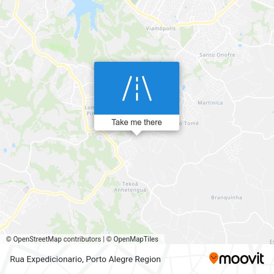 Rua Expedicionario map