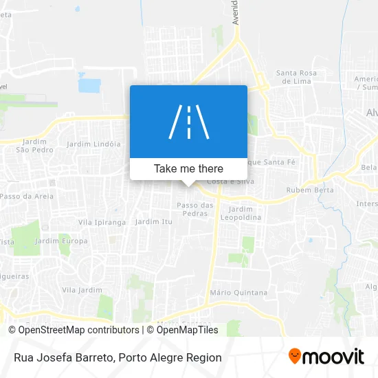 Rua Josefa Barreto map