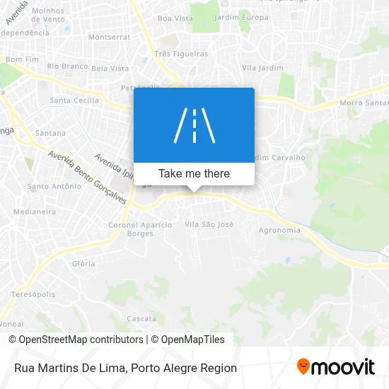 Rua Martins De Lima map