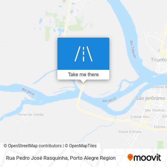 Rua Pedro José Rasquinha map