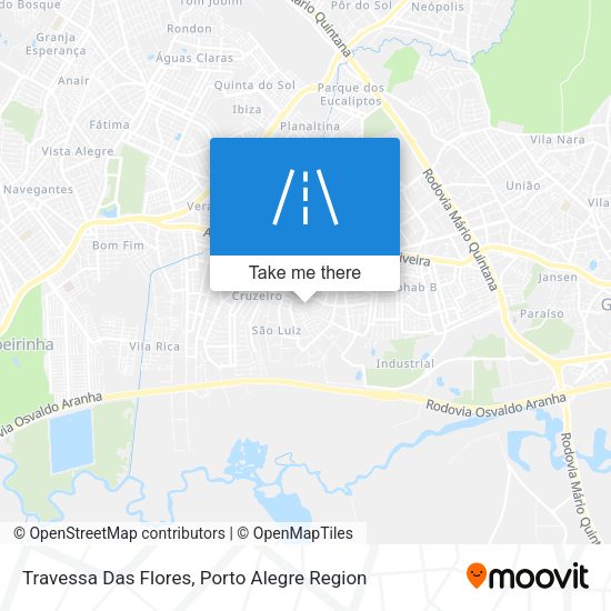 Travessa Das Flores map
