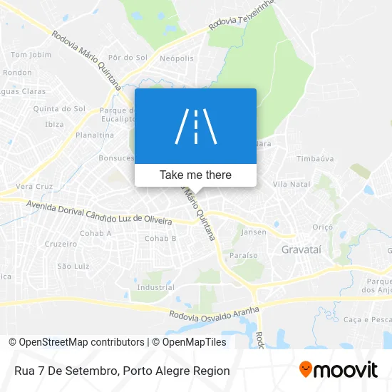 Rua 7 De Setembro map