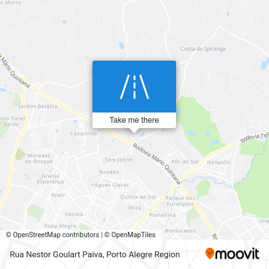 Rua Nestor Goulart Paiva map