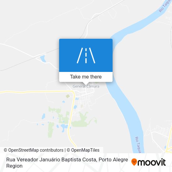 Rua Vereador Januário Baptista Costa map