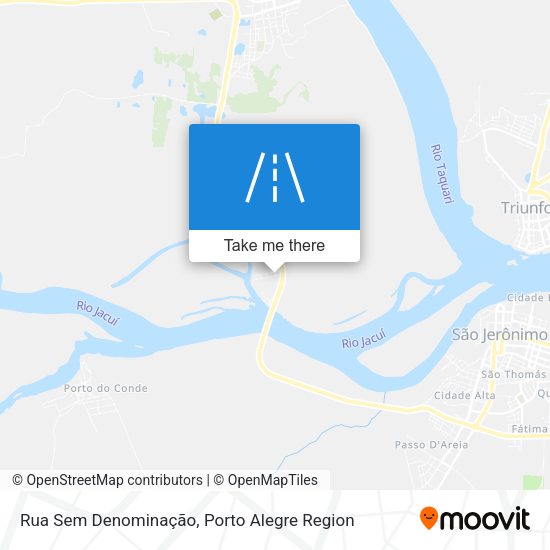 Rua Sem Denominação map
