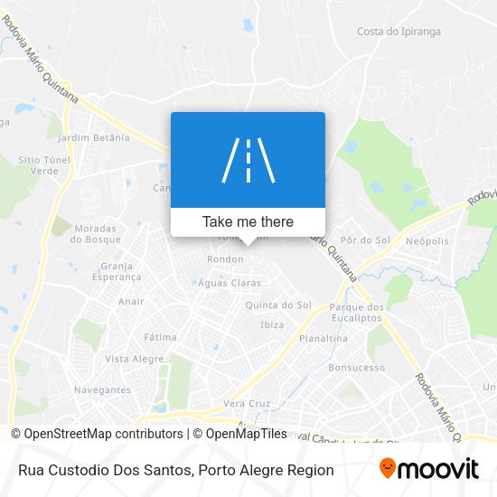 Rua Custodio Dos Santos map