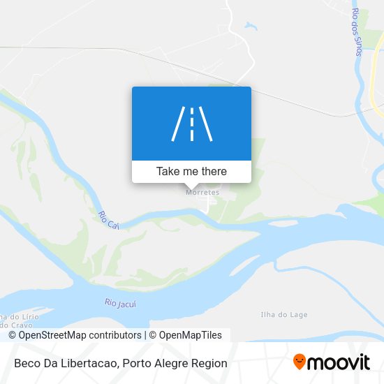 Beco Da Libertacao map