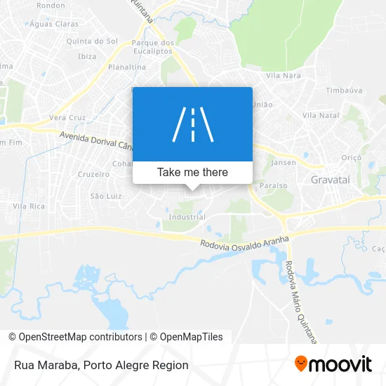 Rua Maraba map