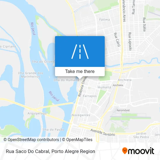 Rua Saco Do Cabral map