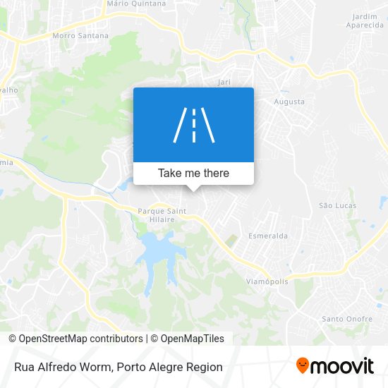 Rua Alfredo Worm map