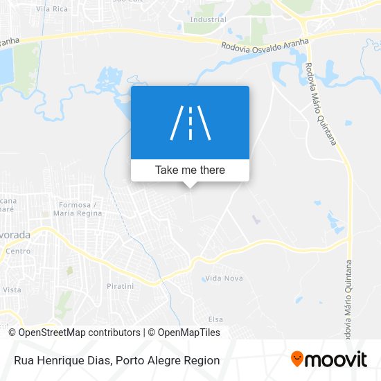 Rua Henrique Dias map