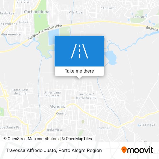 Travessa Alfredo Justo map
