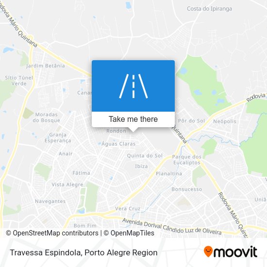 Travessa Espindola map