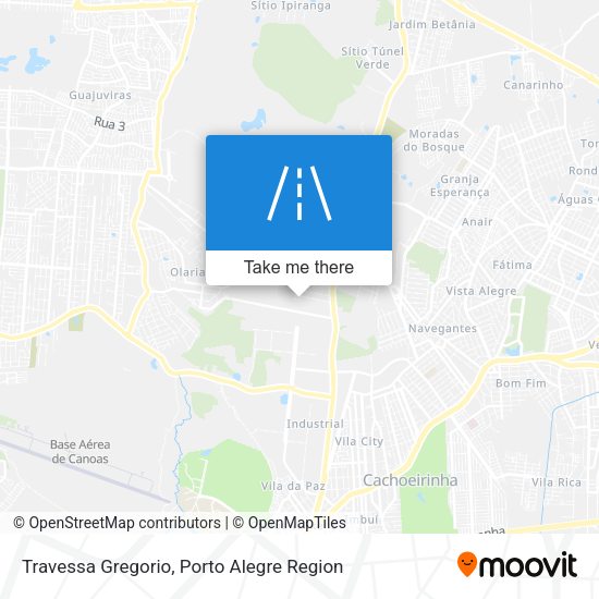Travessa Gregorio map