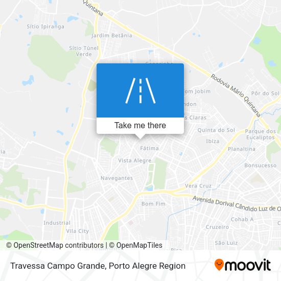 Travessa Campo Grande map
