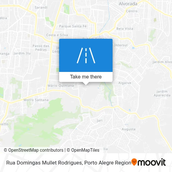 Rua Domingas Mullet Rodrigues map