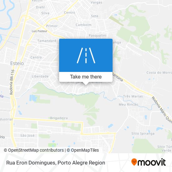 Rua Eron Domingues map