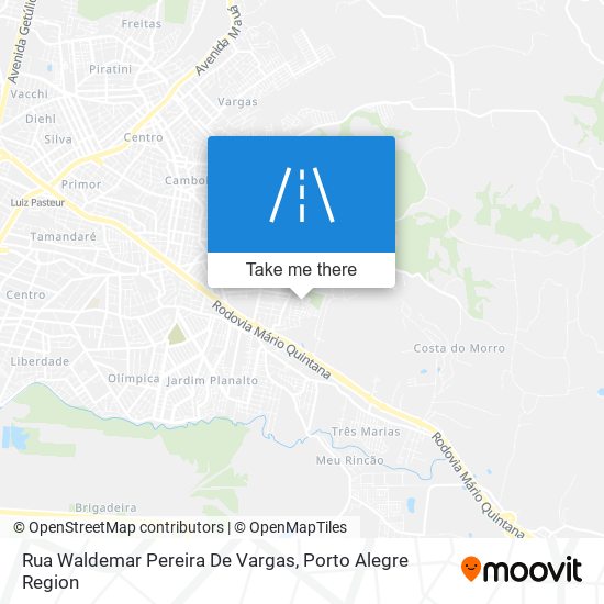 Rua Waldemar Pereira De Vargas map