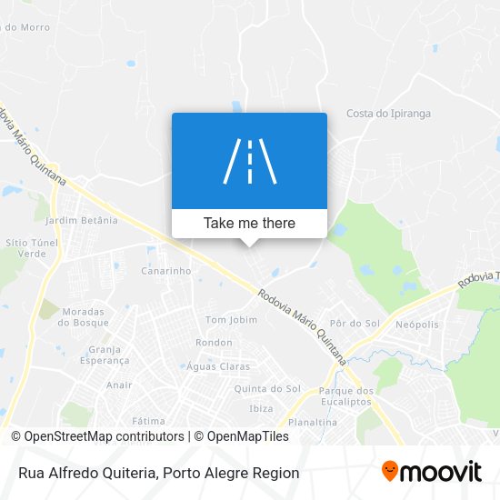 Rua Alfredo Quiteria map