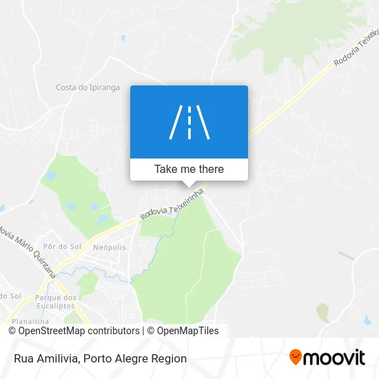 Rua Amilivia map